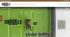 Desktop Screenshot of doorballs.com